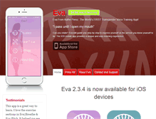 Tablet Screenshot of exceptionalvoiceapp.com